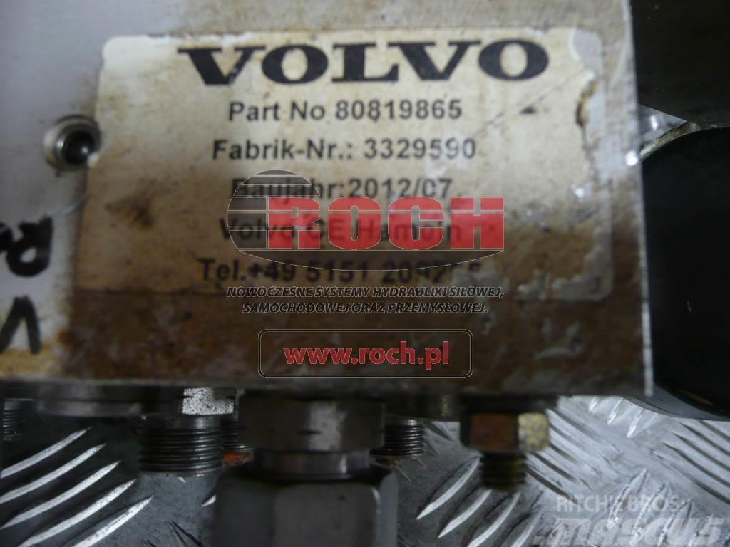 Volvo 80819865 3329590 + 2 CEWKI HYDAC+ MANOMETR Hidrolik