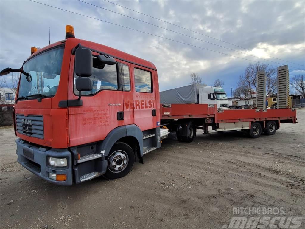 MAN TGL 12.240 - double cabin tractor 4x2 Cabins and interior