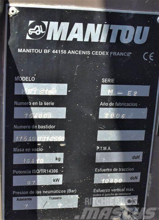 Manitou MRT 2150 TOPZUSTAND Teleskopik yükleyiciler