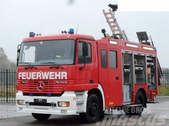 Mercedes-Benz ACTROS 1835 Feuerwehr 2080 L Fire Unit !! Itfaiye araçlari