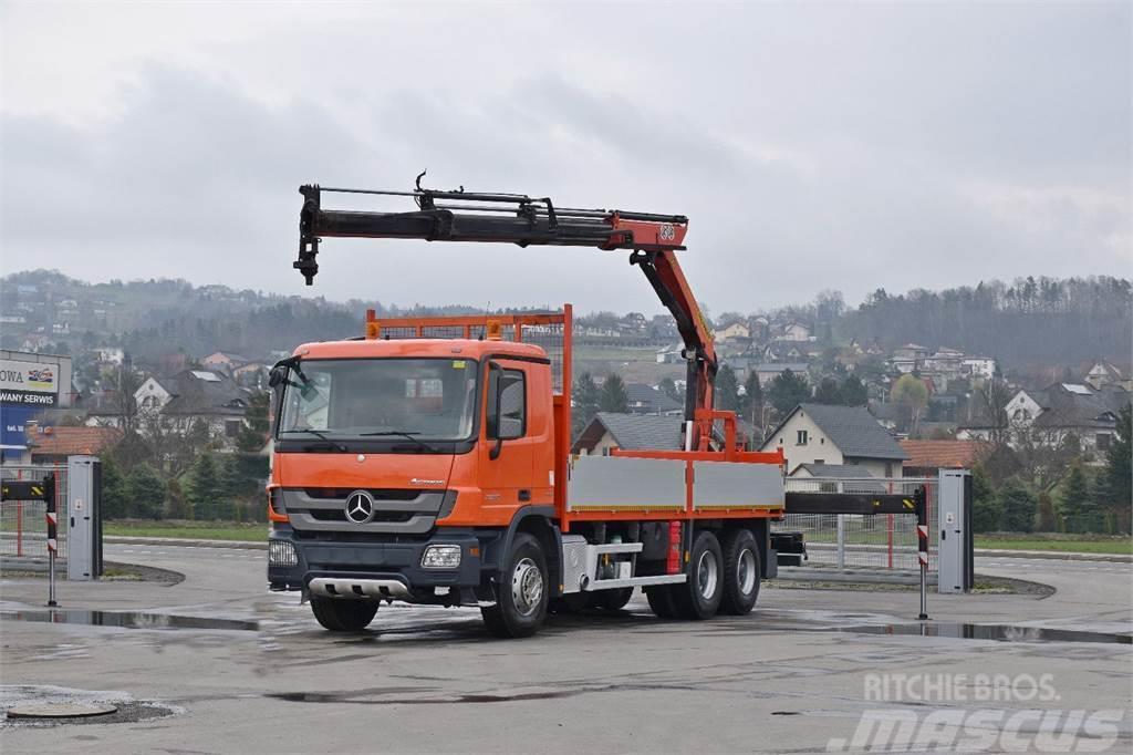 Mercedes-Benz ACTROS 2636 Flatbed kamyonlar