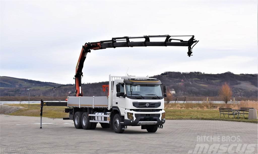 Volvo FMX 370 Flatbed kamyonlar