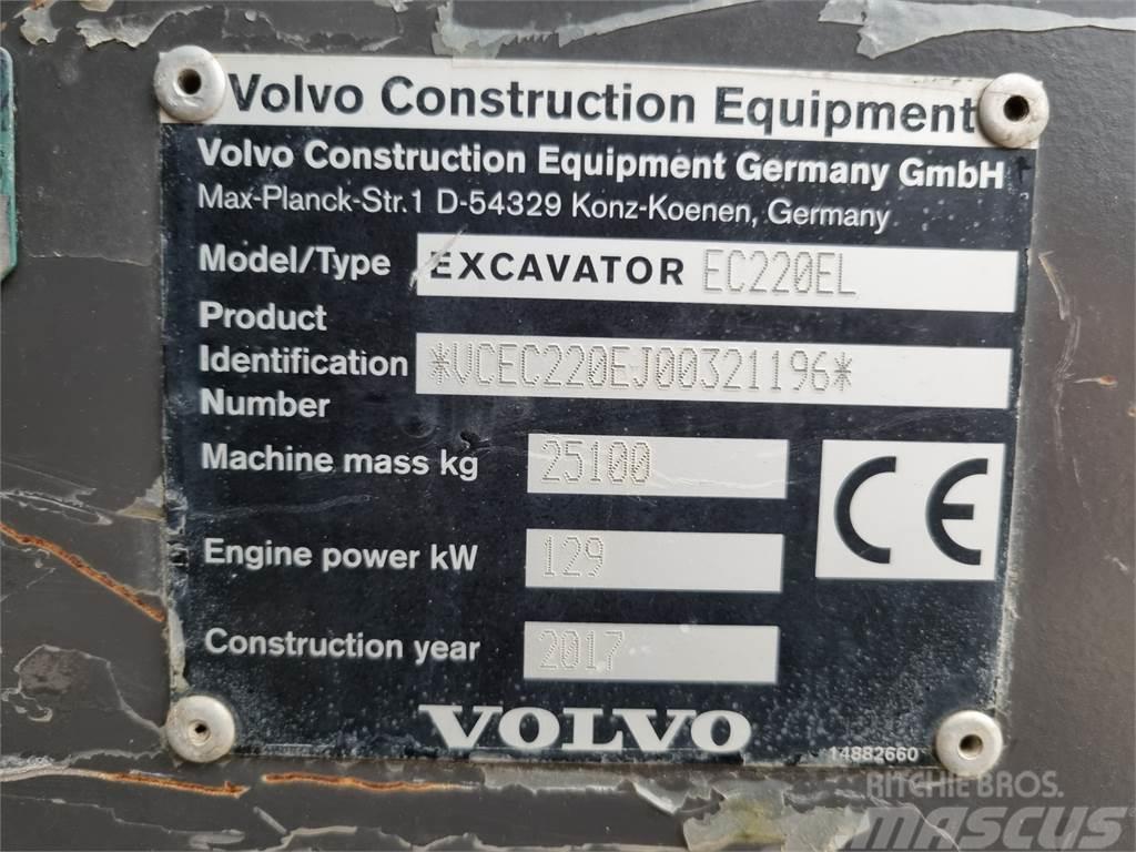 Volvo EC220E Paletli ekskavatörler