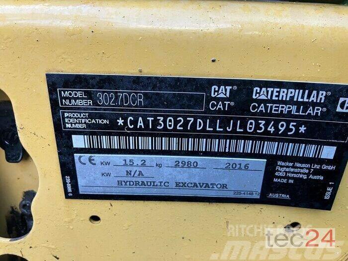 CAT 302.7 D Lastik tekerli ekskavatörler