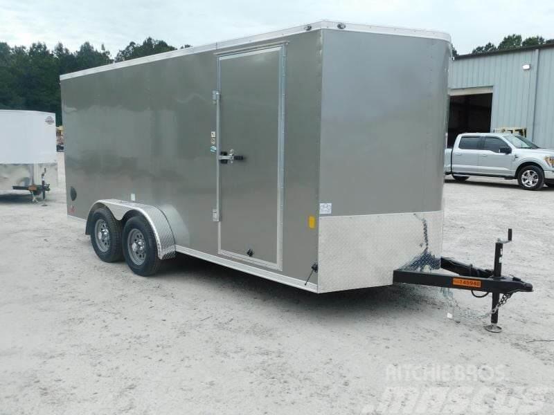 Continental Cargo Sunshine 7x16 Vnose with Ramp Diger