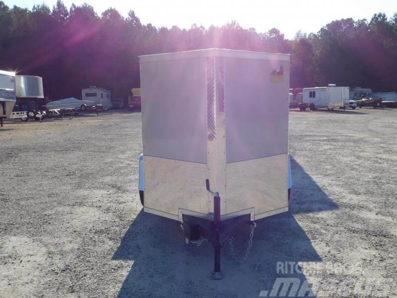  Covered Wagon Trailers 5x8 Enclosed Cargo Diger