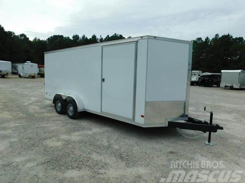  Covered Wagon Trailers 7x18 Enclosed Cargo Other