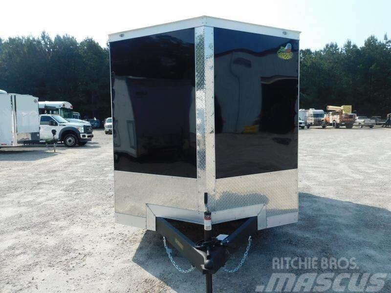 Covered Wagon Trailers Gold Series 7x14 Vnose with Diger
