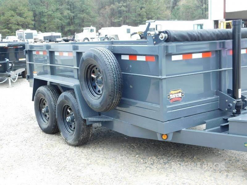  Covered Wagon Trailers Prospector 6x12 Telescoping Diger