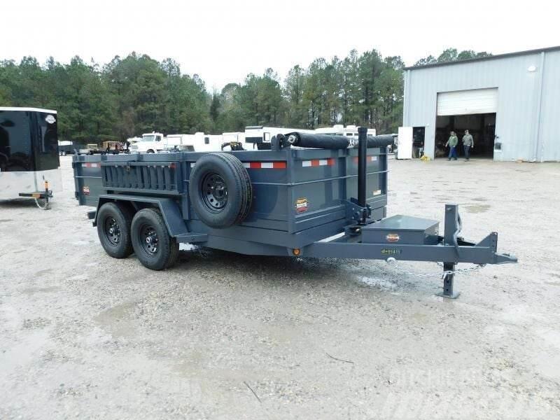  Covered Wagon Trailers Prospector 7x14 Telescoping Diger