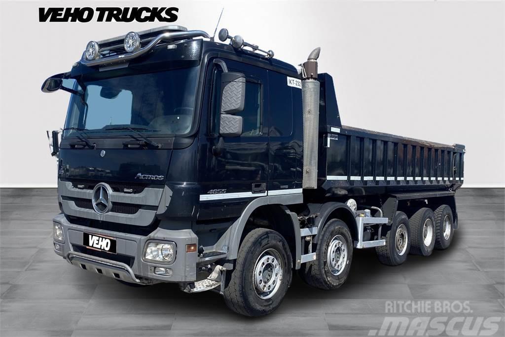 Mercedes-Benz Actros 4855K-10x4 Tipper trucks