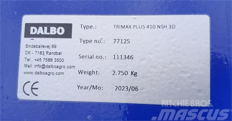 Dal-Bo TriMax 410 Tirmiklar