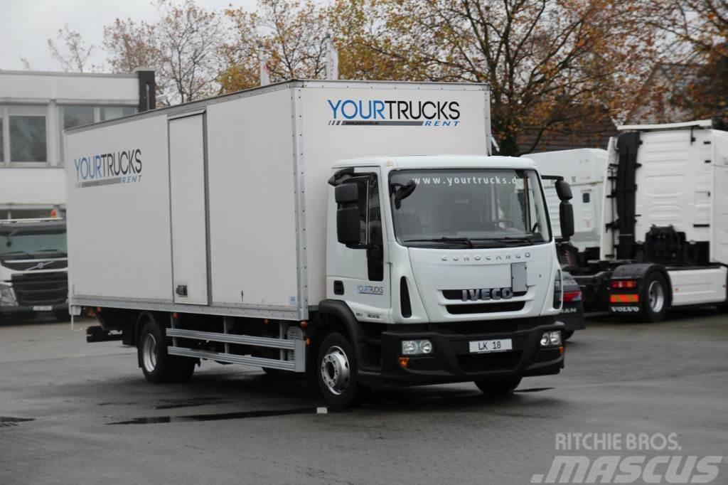 Iveco Eurocargo 120E18 EEV Koffer 7,5m Seiten Tür LBW Kapali kasa kamyonlar