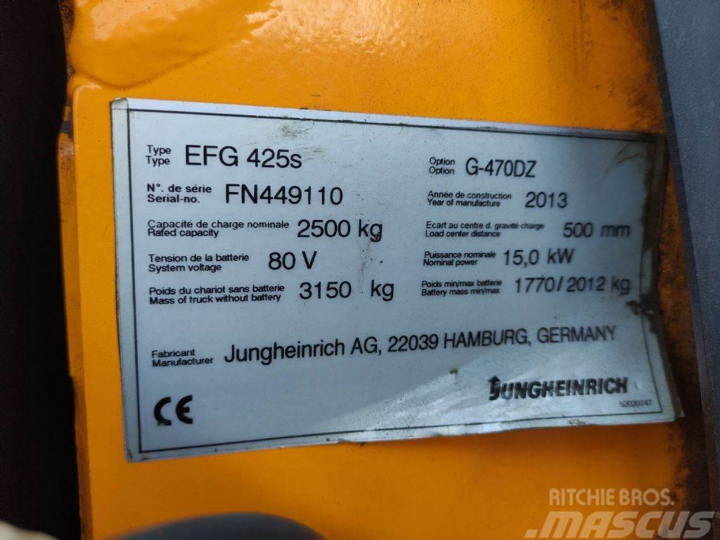 Jungheinrich EFG425 S Elektrikli forkliftler