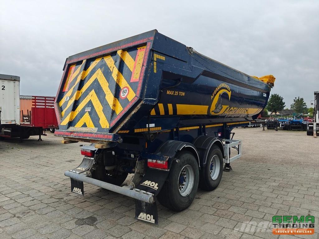 MOL MO4DAST2 28.7 m³ Steel Tipper - Steel Chassis - 2 Damperli çekiciler