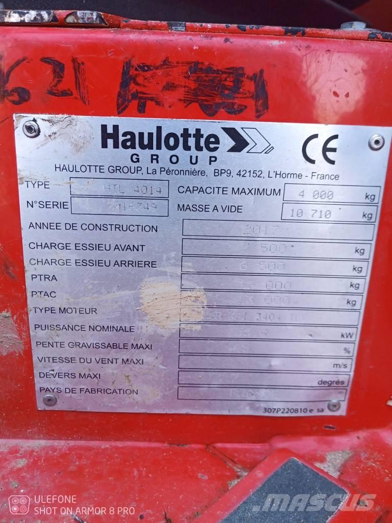Haulotte HTL 4014 Teleskopik yükleyiciler