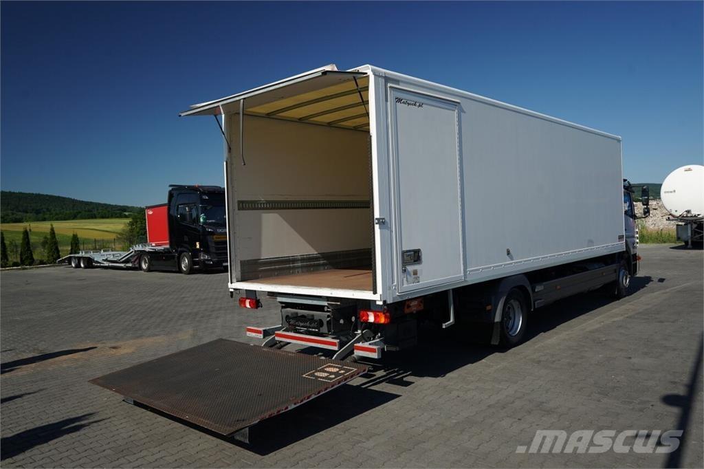 Mercedes-Benz ATEGO 1221 Kapali kasa kamyonlar