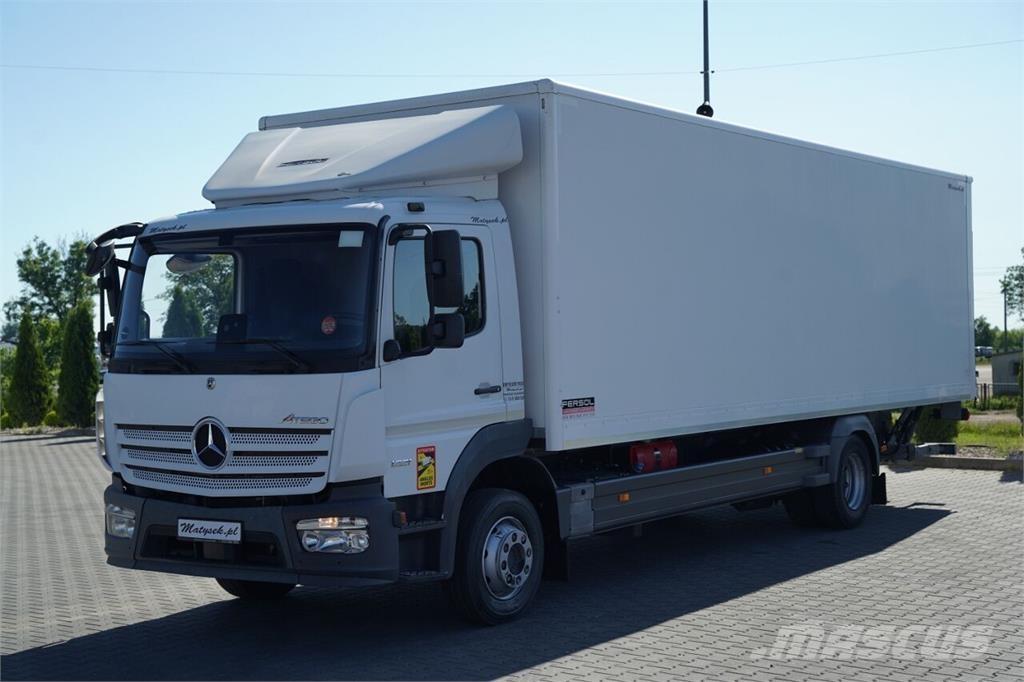 Mercedes-Benz ATEGO 1221 Kapali kasa kamyonlar
