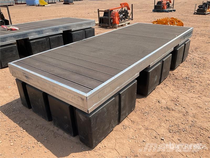 SDLOOL SL-FB47 9 ft 8 in x 4 ft Floating Dock (Unu Diger parçalar