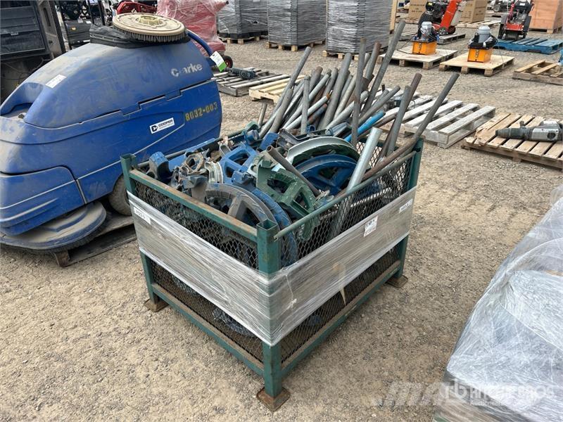 Assorted Greenlee Conduit Benders Diger parçalar
