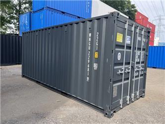  20' DV Lagercontainer ONE WAY Seecontainer/RAL7016