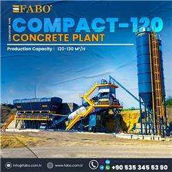  COMPACT-120 CONCRETE PLANT | CONVEYOR TYPE | STOCK