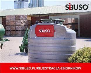 Sibuso 5000L zbiornik dwupłaszczowy Diesel