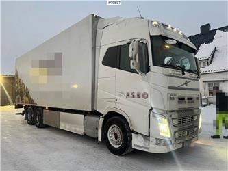 Volvo FH 540 6x2 box truck w/ full electric fridge/freez