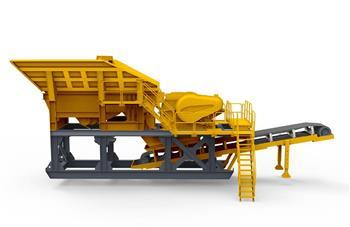 Kinglink Skid Mounted Portable Jaw Crusher Plant