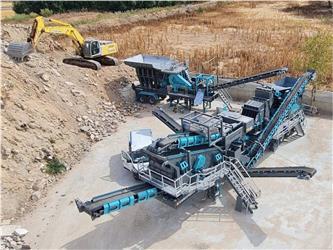 Constmach 120-150 TPH Mobile Crushing Plant Jaw & Impact
