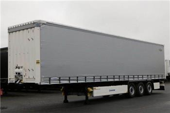 Krone CURTAINSIDER/STANDARD / LIFTED AXLE/PALLET BOX
