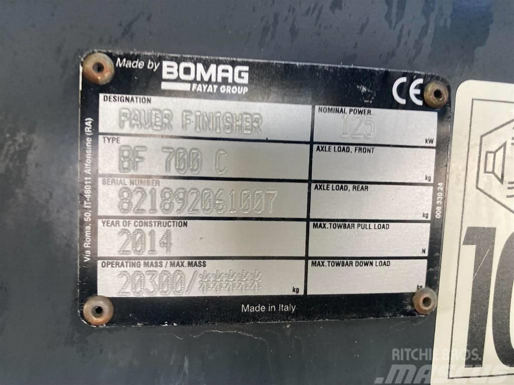 Bomag BF 700 C-2 S500 Stage IV/Tier 4f Asfalt sericiler