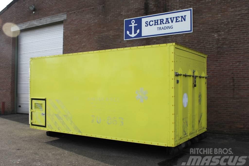  Gemco ambulance container Özel amaçlı konteynerler