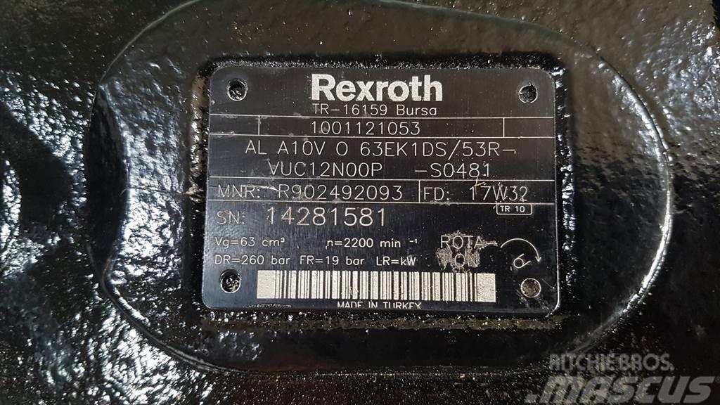 JLG 3006-Rexroth AL A10VO63EK1DS/53R-Load sensing pump Hidrolik