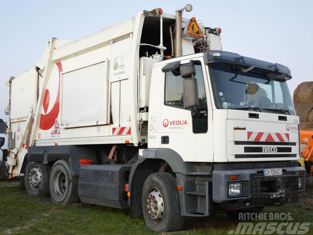 Iveco EuroTech 240E26 Garbage truck Eurovoire CRoss 18m3 Diger kamyonlar