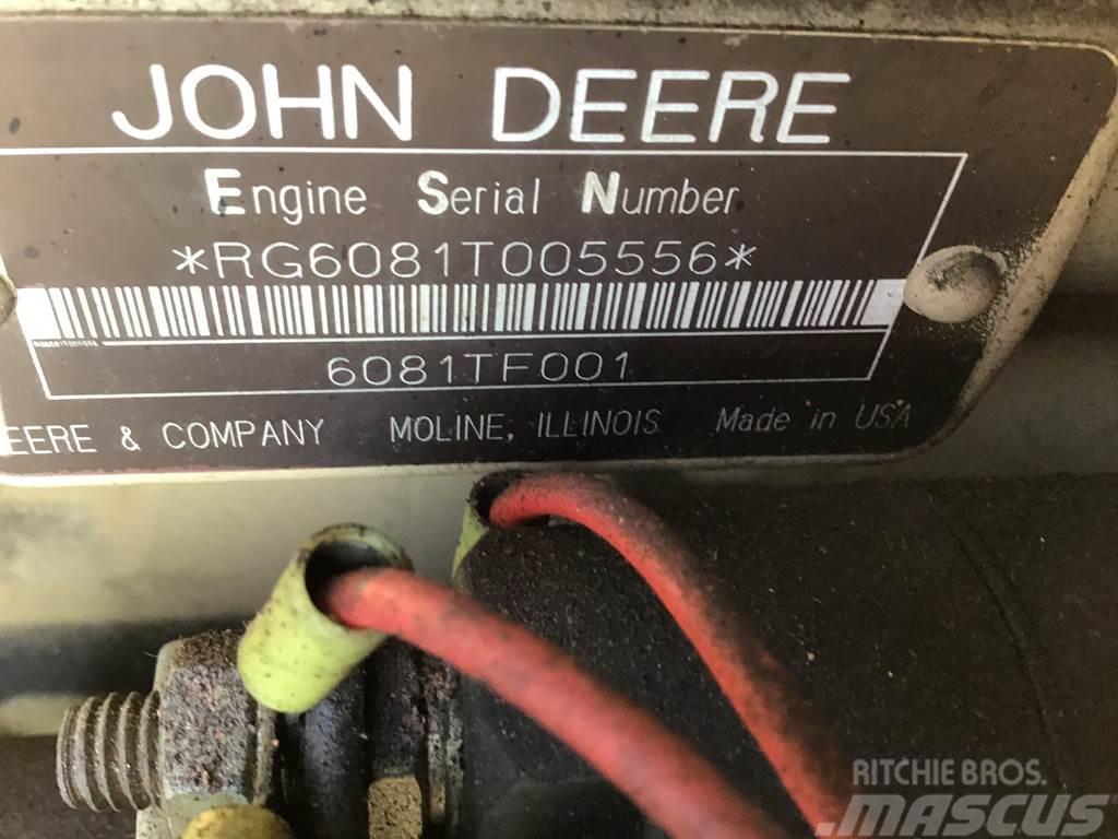 John Deere 6081TF001 GENERATOR 125KW USED Dizel Jeneratörler