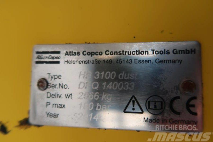 Atlas Copco HB3100 DUST Epiroc Hidrolik kırıcılar