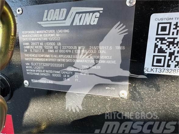 Load King TILT DECK, TRI AXLE, 50K CAPACITY, D-RIN Low loader yari çekiciler