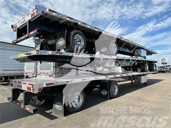 Utility 4000AE 53' CAL LEGAL COMBO FLATBED, COIL PACKAGE, Flatbed çekiciler