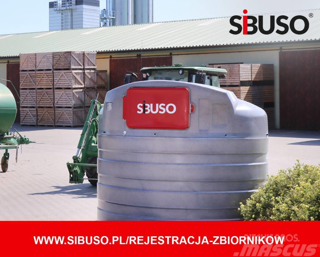 Sibuso 5000L zbiornik dwupłaszczowy Diesel Diger kamyonlar