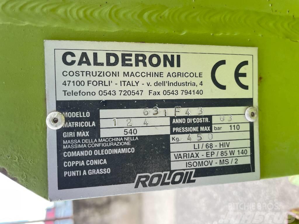  Calderoni 631F43 Toprak isleme makinalari