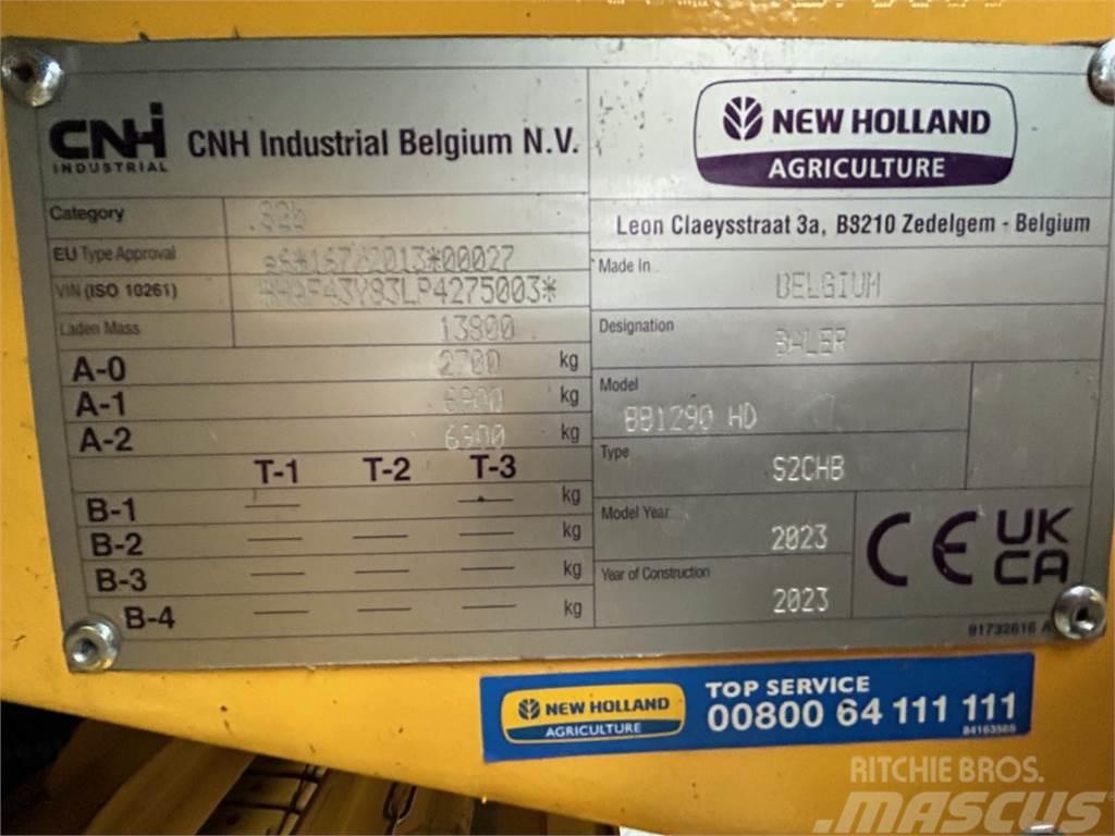 New Holland BB 1290 RC HIGH DENSITY Küp balya makinalari