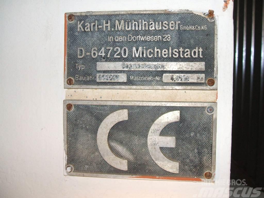  Muhlhauser Vagone Porta Conci Diğer Yer Altı Ekipmanları