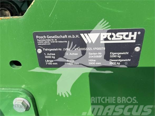 Posch SPALTFIX K415 Odun kirma, yarma ve dograma makinasi