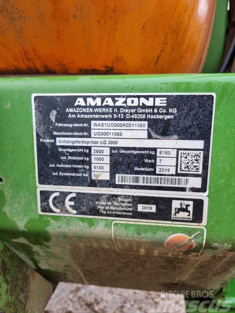 Amazone UG 3000 Çekilir pülverizatörler