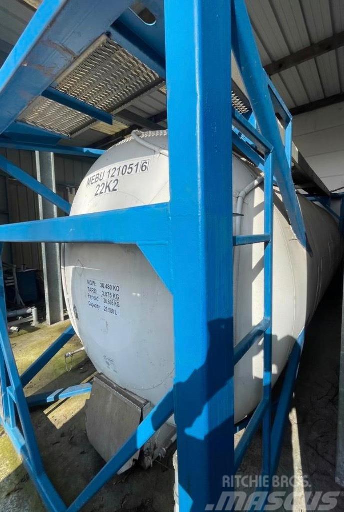  Container Tank 20500L with test certificate Contai Tank konteynerler