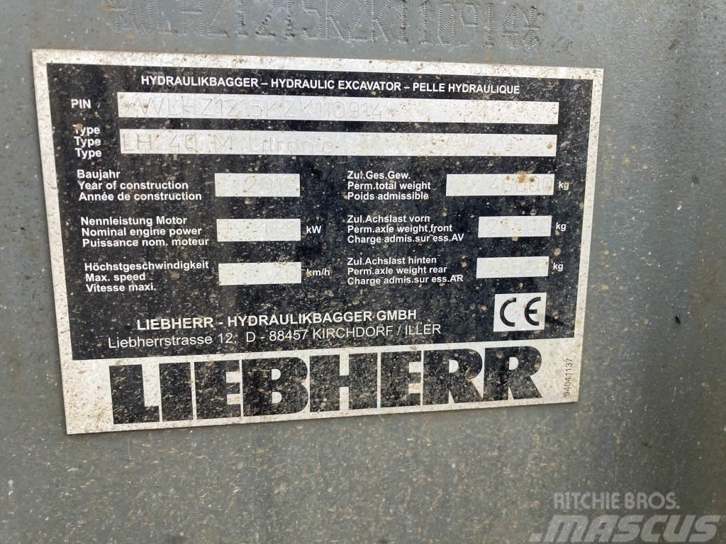 Liebherr LH 40 M Industry Litronic Atık taşıma araçları