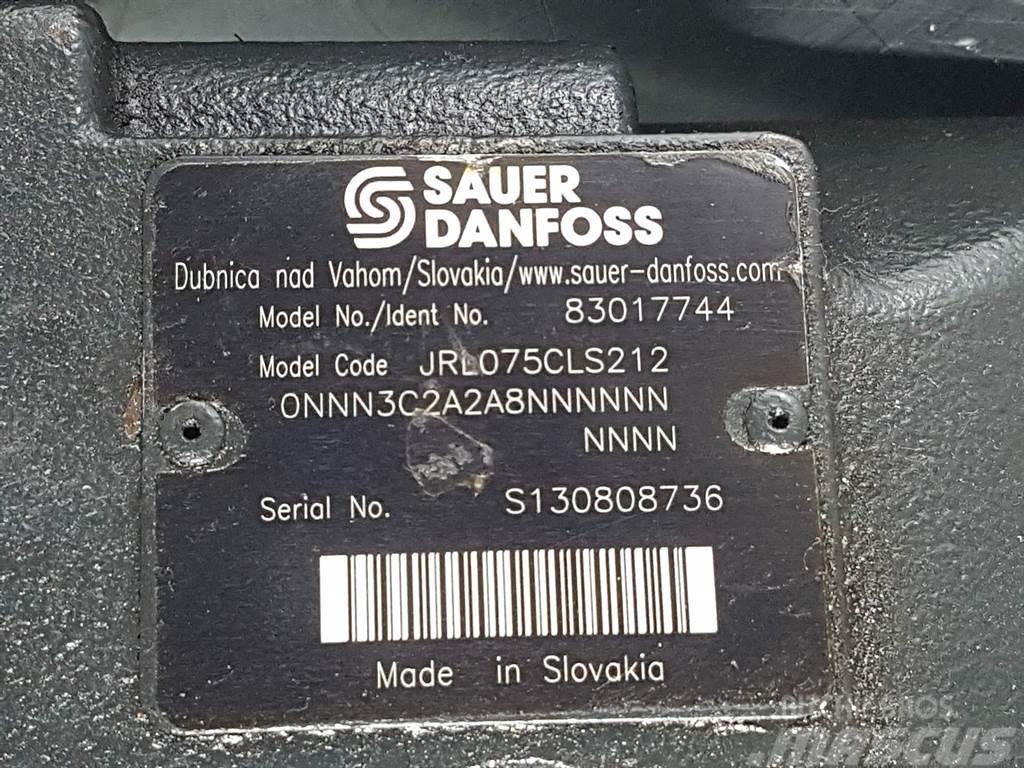 Sauer Danfoss JRL075CLS2120NNN3C2A2A8NNNNNNNNNN Hidrolik