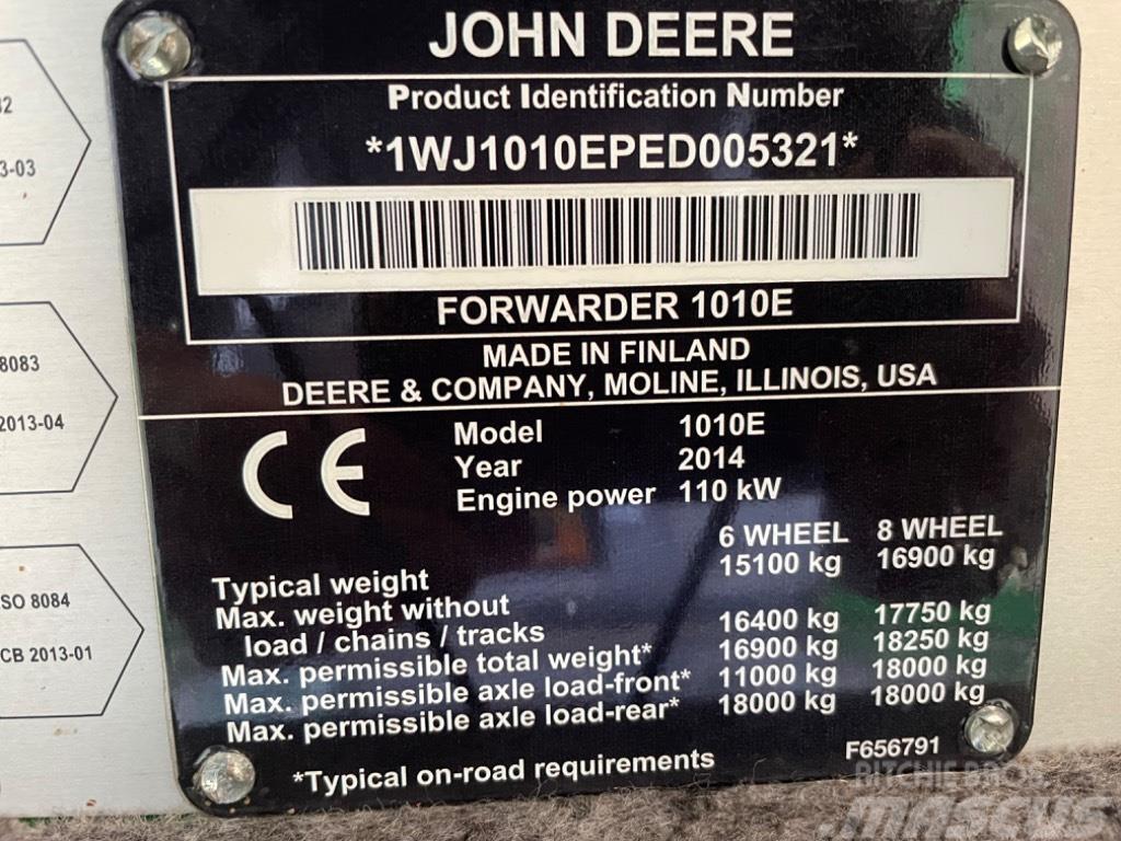 John Deere 1010 E Tomruk yükleyici traktörler