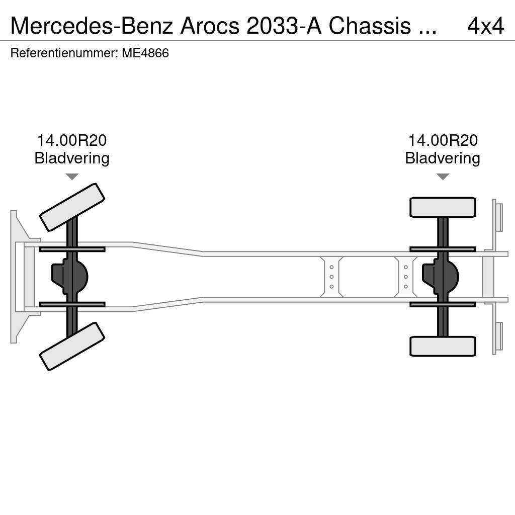 Mercedes-Benz Arocs 2033-A Chassis Cabin (2 units) Çekiciler